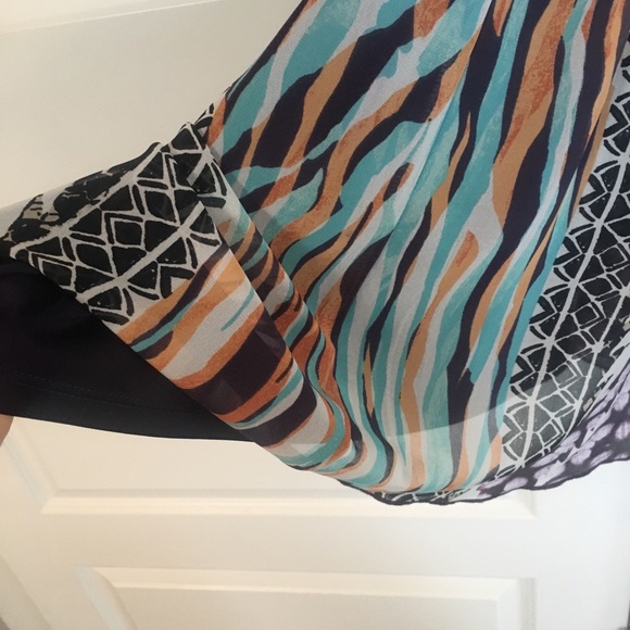 Flowy printed sundress // EXPRESS - Picture 5 of 6